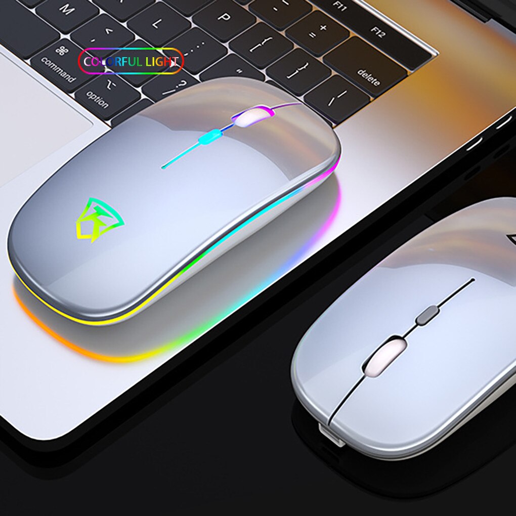 Mouse Wireless Silent LED Backlit Mice USB Optical Ergonomic Gaming Mouse PC 1600DPI 2.4GHz Computer Mouse For Laptop PC