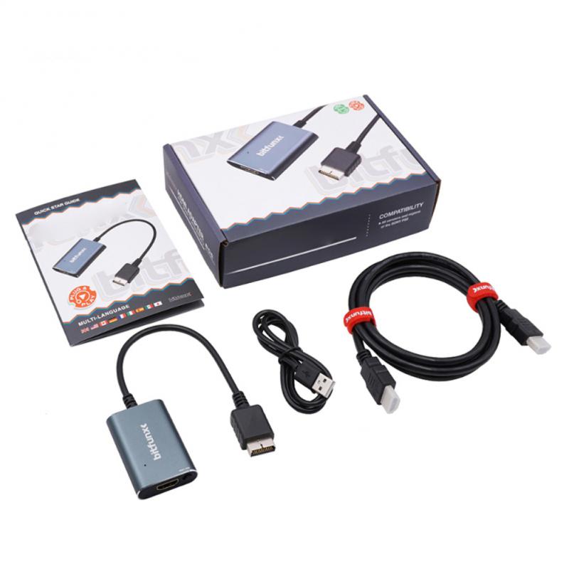 HDMI-compatible Converter/Adapter For Sony PS2 To Modern TV Including RGB/Component Switch Electronics Accessories