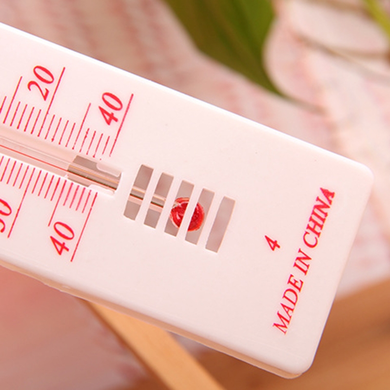 Home Wall Hanging Thermometer Celsius Fahrenheit Display Indoor Outdoor Greenhouse Temperature Monitor Gauge Household