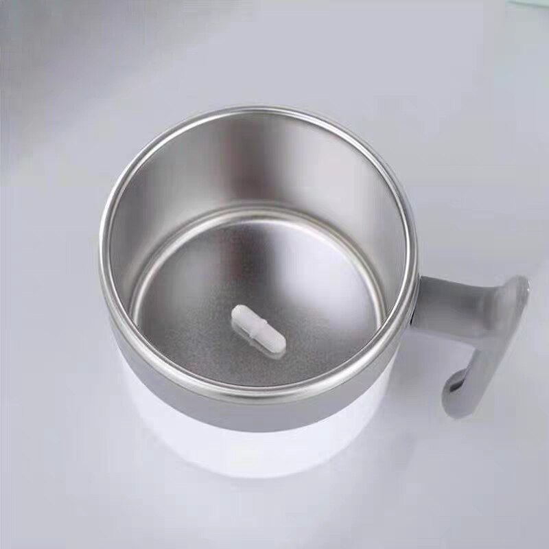 Selbst Rühren Becher Edelstahl Automatische Misch Kaffee Tasse Magnetische Temperatur Unterschied Clever Becher Temperatur Kontrolle Becher