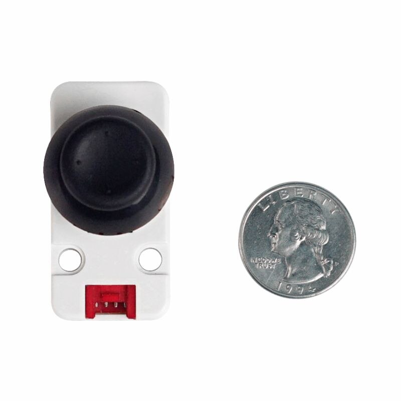M5Stack Official Joystick Unit MEGA328P I2C/Grove Connector Compatible X/Y Axis & Button for ESP32 Arduino Development Kit