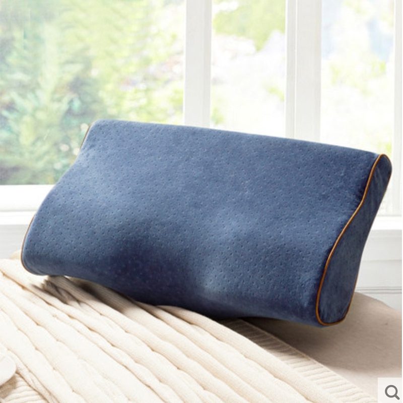 Dubbele Kussensloop Orthopedisch Kussen Memory Foam Beddengoed Cervicale Bescherming Geheugen Kussen Nek Gezondheidszorg Kussens Trage Rebound