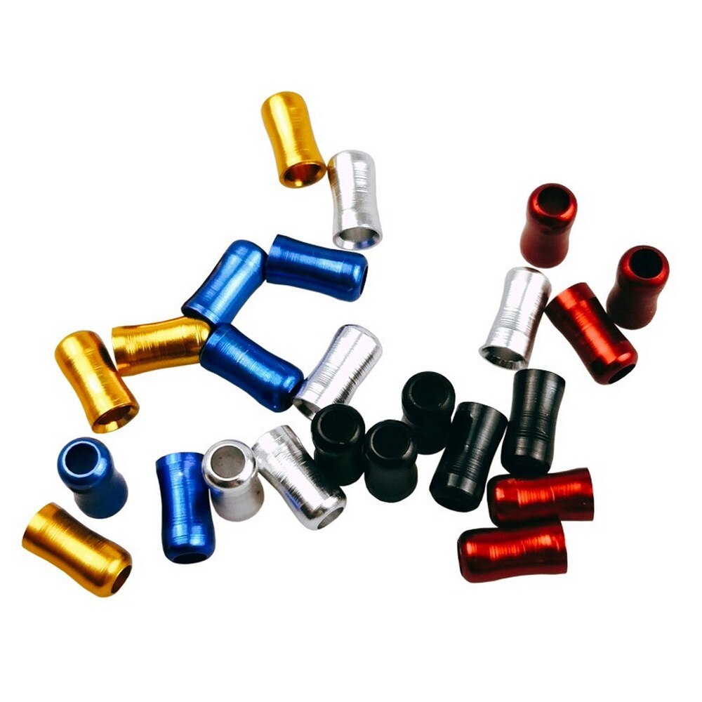 Fiets Cable End Caps Bike Draad End Caps Brake Derailleur Shifter Kabel Tips Crimps Mtb Fiets Lijn Behuizing Accessoires