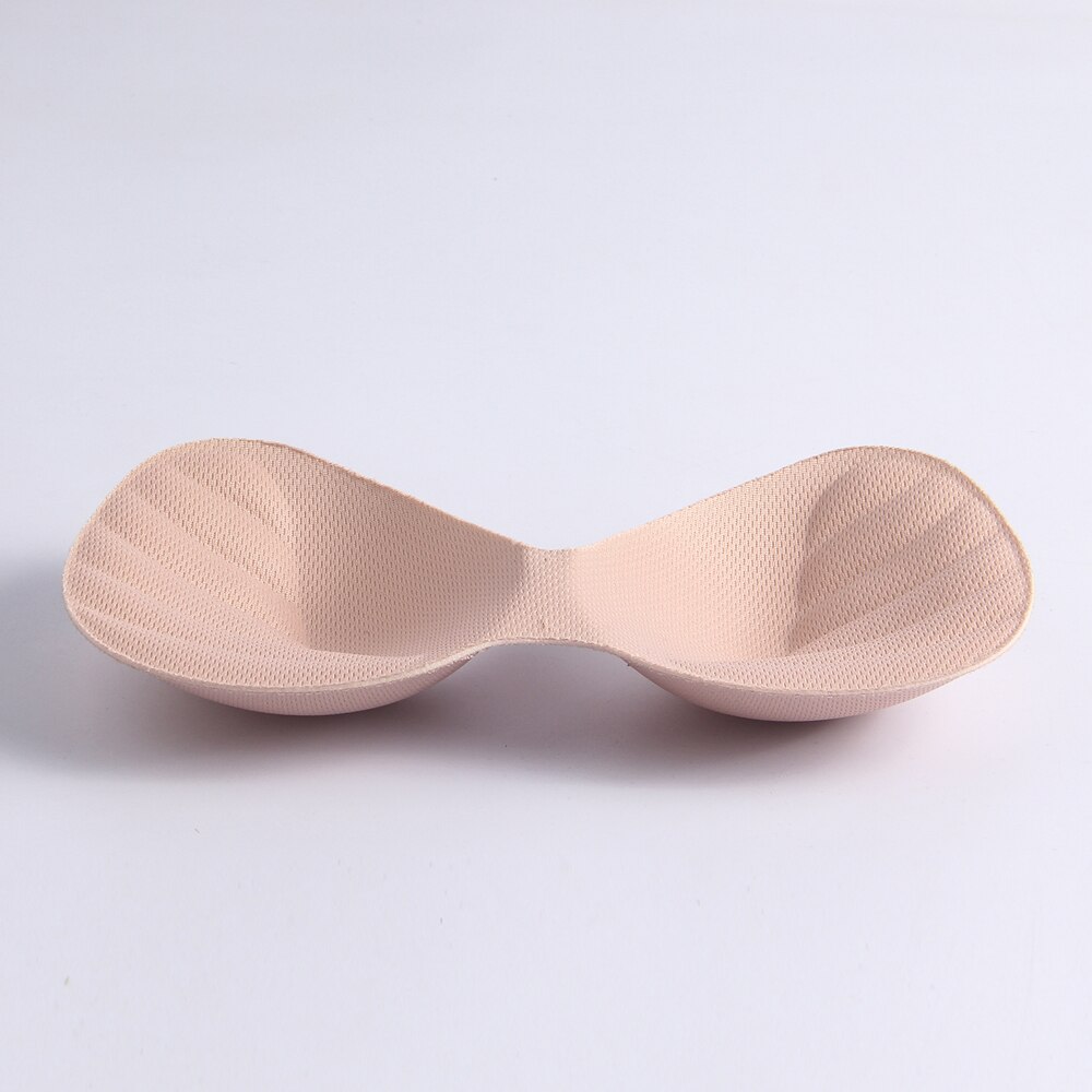 Bañador de una pieza para mujer, relleno de espuma de esponja, almohadillas para sujetador, copa para el pecho, relleno para Bikini