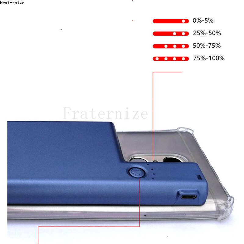 For Xiaomi Redmi Note 4 4XExternal battery charger case Portable power bank For Xiaomi Redmi Note 5 5A charging Cover Global