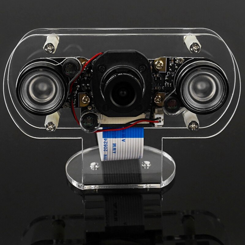 Infrared Night Vision IR Camera for Raspberry Pi 4, Pi 3B+ Video Webcam with Case for 3D Printer