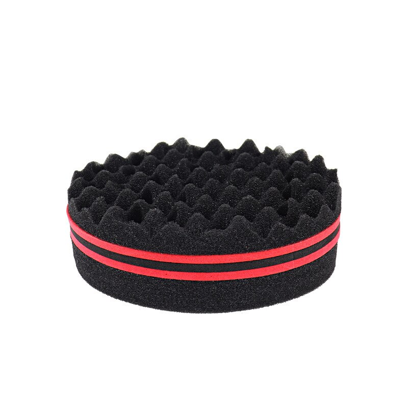 Wavy Sponge Double-sided Magic Twisted Fear Hairbrush Wavy Spo... – Grandado