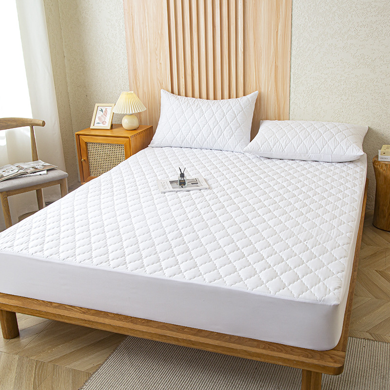 Waterdichte Gooi Matrashoes Bed Hoeslaken Matrasbeschermer Enkel/Dubbel/140/160 Muti Maat Grijs/Wit: 2.0m (6.6 feet) bed / Rood