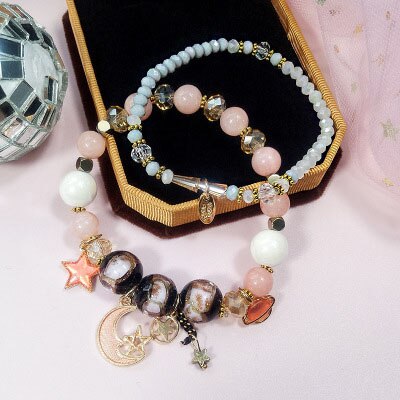 Mode eenvoudige kristal armband vrouwelijke persoonlijkheid wilde armband sieraden: 07
