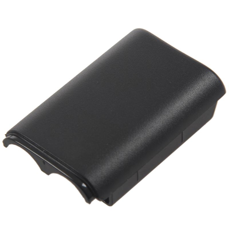 10x Batterij Pack Cover Shell Case Kit Voor Xbox 360 Slim Wireless Controller Black