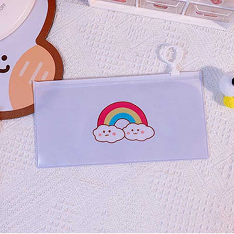 Gli Orsi carino Trasparente Sacchetto di Lavaggio Cosmetico del PVC di Modo di Borsa Da Toilette di Viaggio Dell'organizzatore di Caso di Trucco Del Sacchetto Bellezza Necessario Bagno Make Up box: 15