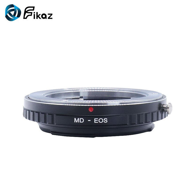 Fikaz pour MD-EOS adaptateur de monture d'objectif pour objectif Minolta MD vers Canon EOS EF EF-S boîtier de caméra