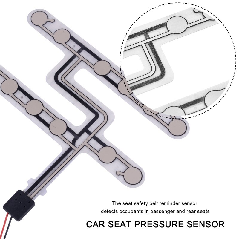 Universal Car Seat Pressure Sensor Safety Belt Warning Reminder Pad Occupied Seated Alarm Accessory Occupied Seated Alarm