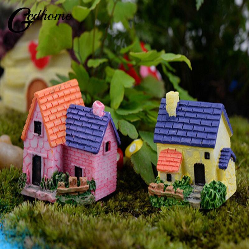 Mini Kasteel Fairy Garden Miniaturen Castles Terrarium Beeldjes Miniatuur Tuin Decoratie Miniatuur Fairy Beeldjes