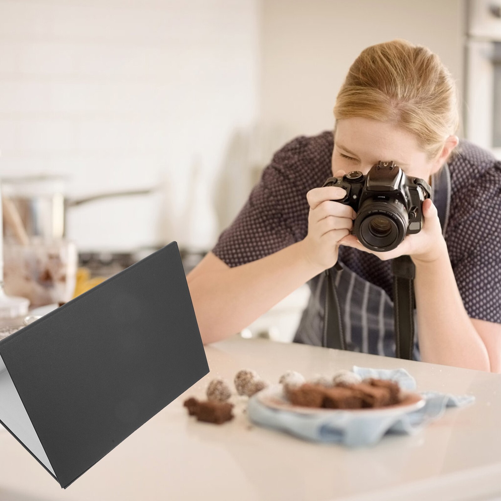 Reflective Display Board Foldable 4-color Board A4 Studio Photography Accessory