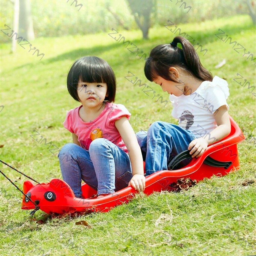 1737 Big Size Ouder Kind Volwassen Dubbele Zand Gras Boord Outdoor Hdpe Vergrote Verdikte Snowboarden Slee Snowboard