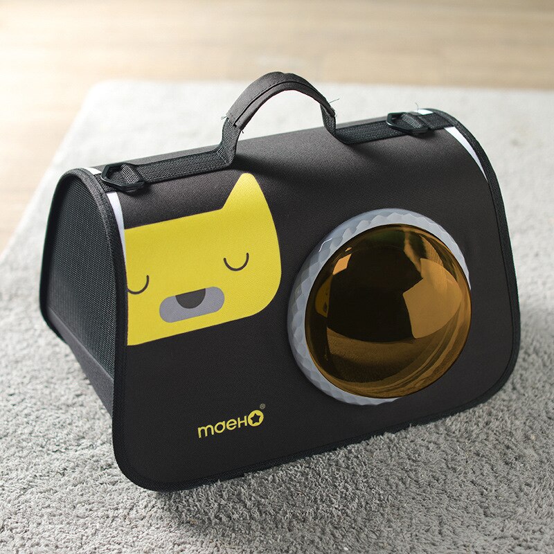 Cat Carrier Bag Shoulder Bag Breathable Portable Cat Bag Outdoor Travel Shopping For Cat And Puppy Pet Cat Transport Bag Handbag: A