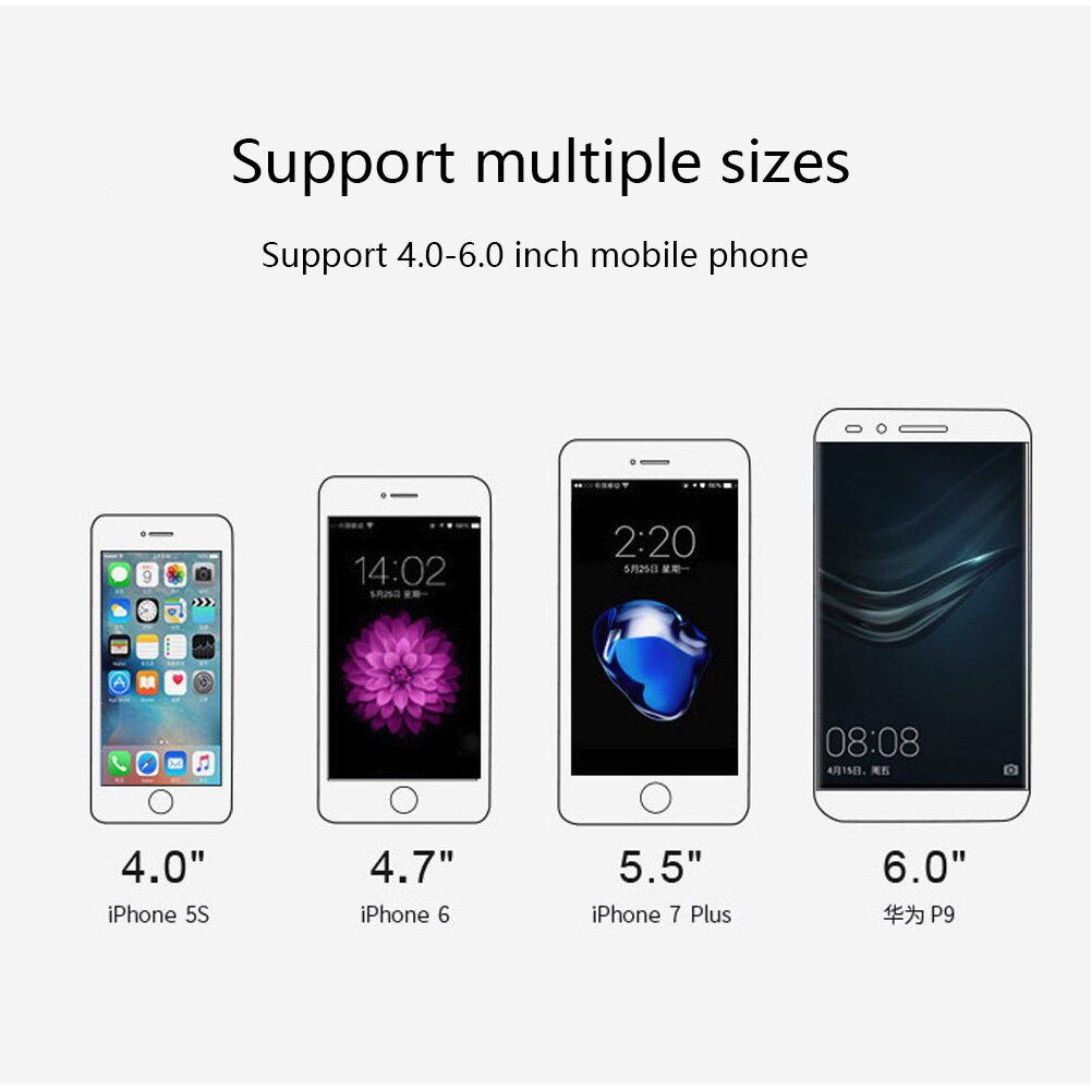 Support de téléphone universel pour voiture, décoration diamant en cristal, support de téléphone portable non magnétique pour iphone xs max xiaomi