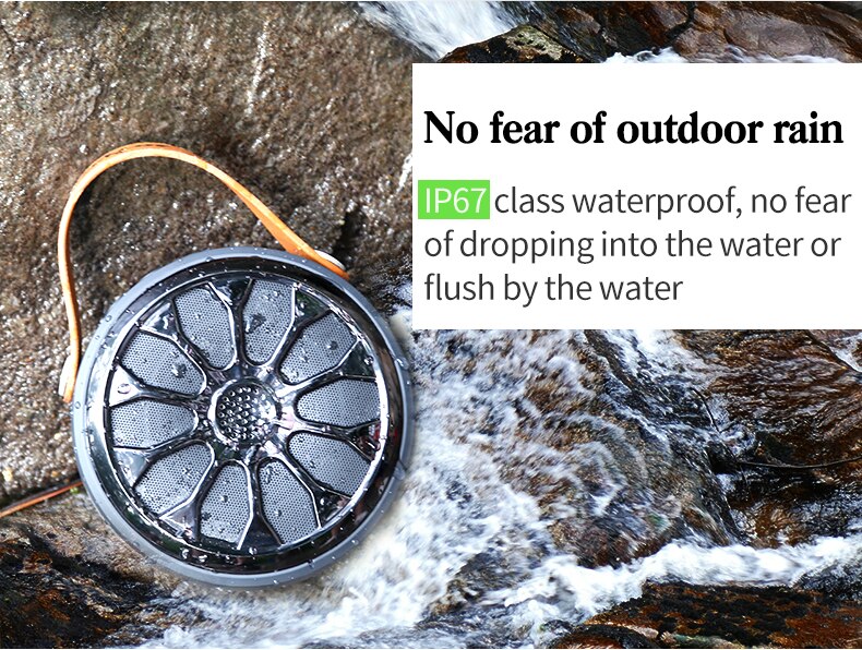 Portable Bluetooth Bicycle Speaker FM Radio Outdoor Waterproof Wireless Speaker Powerful Boombox Flashlight Music Center P29