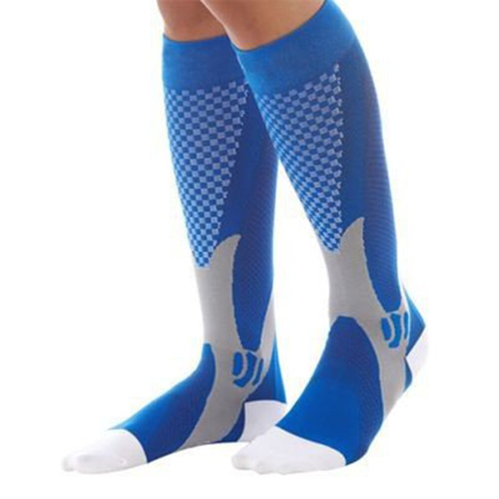 Calcetines de compresión para correr para hombre y mujer, medias deportivas para maratón, ciclismo, fútbol, venas varicosas,