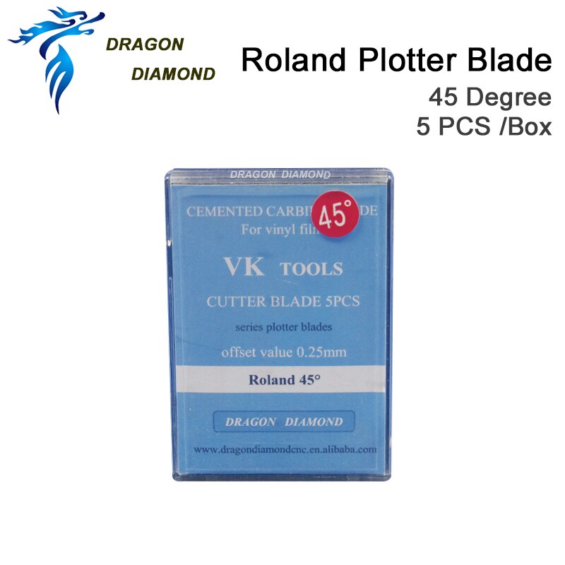 5 pcs/Set Roland Cutting Plotter Blade 45 Degree Vinyl Cutter Spare Part
