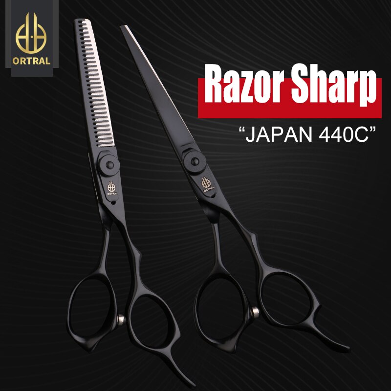 3 Kleuren Japan 440C 6 Inch Snijden Dunner Styling Tools Set Haar Schaar Professionele Kapper Schaar