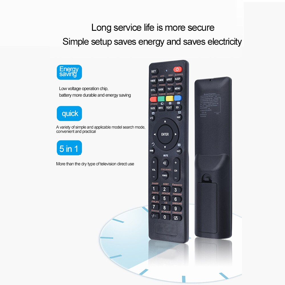 Universal Remote Control Rm-L1130+8 For All Brand Tv Smart Tv Remote ...