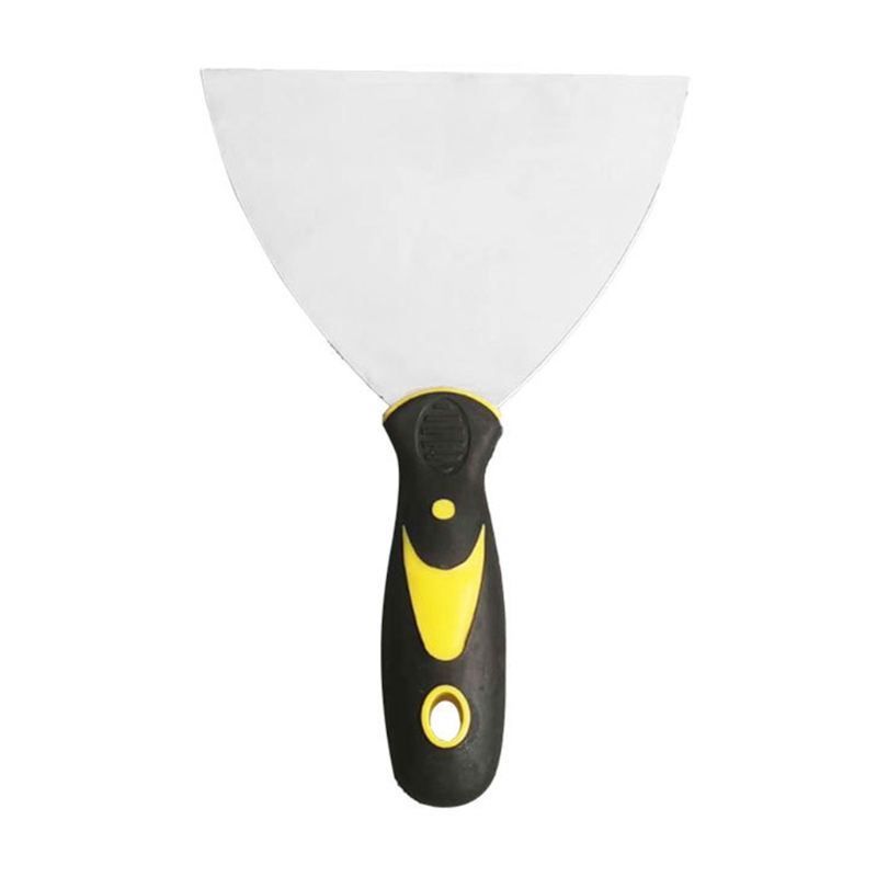 Convenient Putty Knife Wall Scraper Putty Shovel Plastic Handle Stainless Steel for Drywall Plaster Scraping Wallpaper