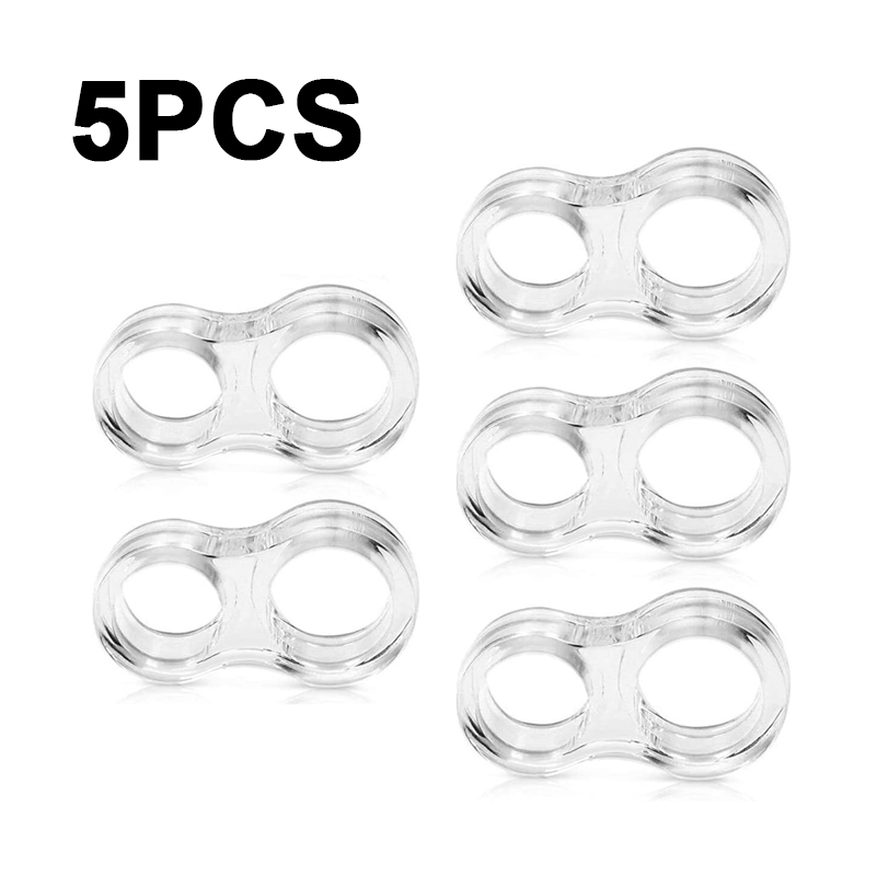 5Pcs Transparante Pvc Deur Handvat Stopper Muur Bescherming Demper Voor Office Home Keuken Slaapkamer: Type 2