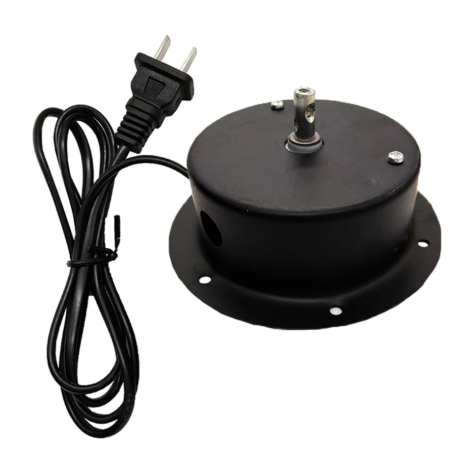 Thrisdar 2.5 RPM Rotating Reflective Mirror Ball Motor hanging Clear Glass Mirror Ball Disco DJ Light KTV Bar home Party Light: With Plug / AC220V-240V