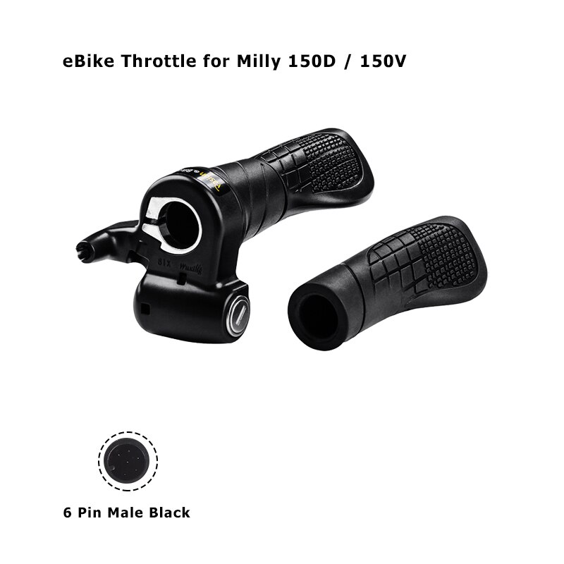 PASION E BIKE Twist Throttle 72V Electric Bicycle Speed Throttle 24V 36V 48V 60V Electric Bike Throttle Ebike Twist Throttle: ThrottleforMilly 150