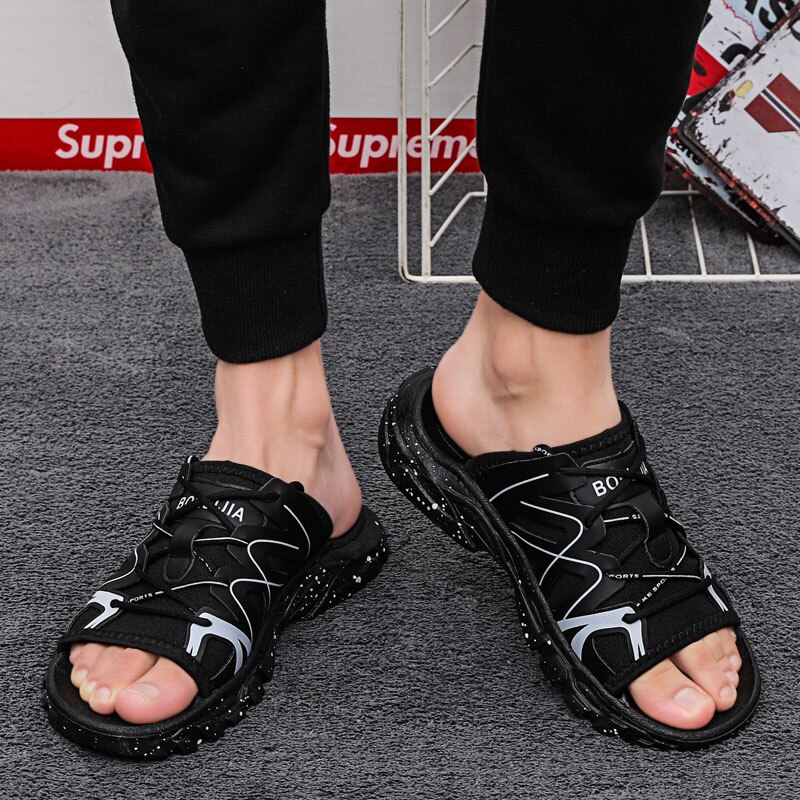 Sommer Männer Strand Sandalen Lässig Atmungs Offene Schuhe Leichte draussen Mann Sandale Zapatos hombre Chaussure Homme