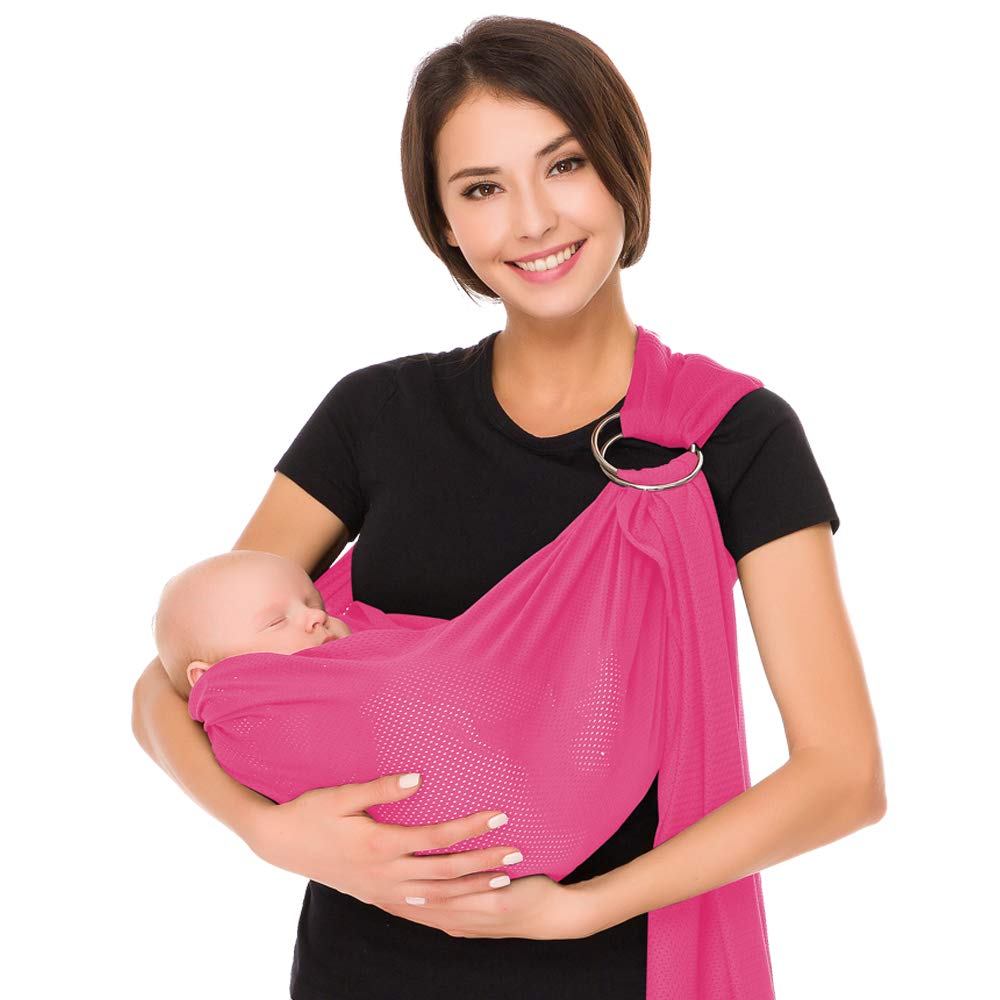 Baby Carrier Wrap 0-24M Ring Sling Baby Carrier Ad... – Grandado