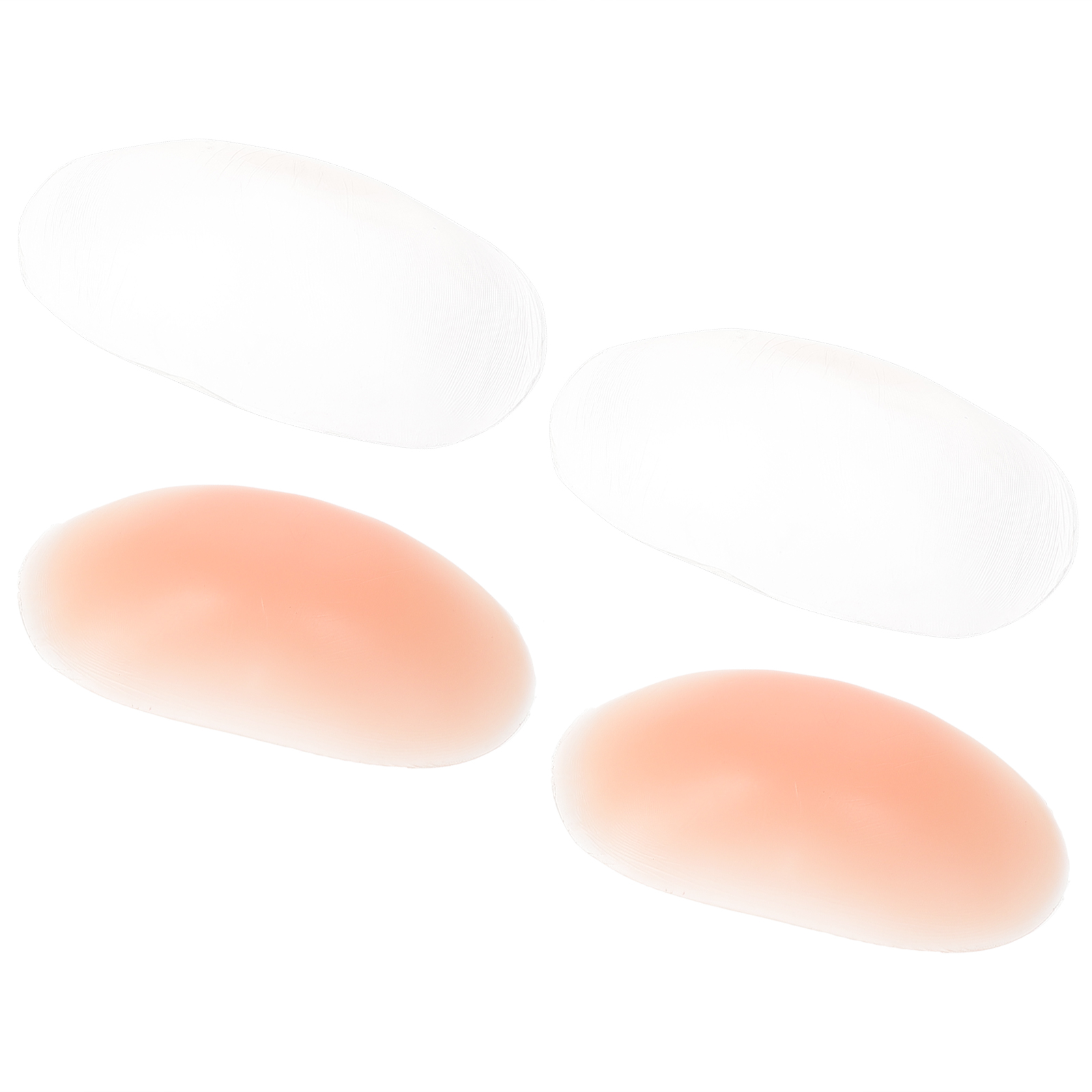 2 Pairs Shoulder Pads Nonslip Silicone Shoulder Pad Blouses Shirt Shoulder Pads Clothes Shoulder Pad