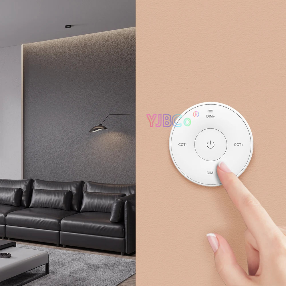 MiBoxer 2,4G Dimmpanel Fernbedienung einfarbiger Schalter schwach Helligkeitsregler K4 K1 k2 K2S K3 K3S Y1 B1 B5 U1 drücken3 drücken3-2