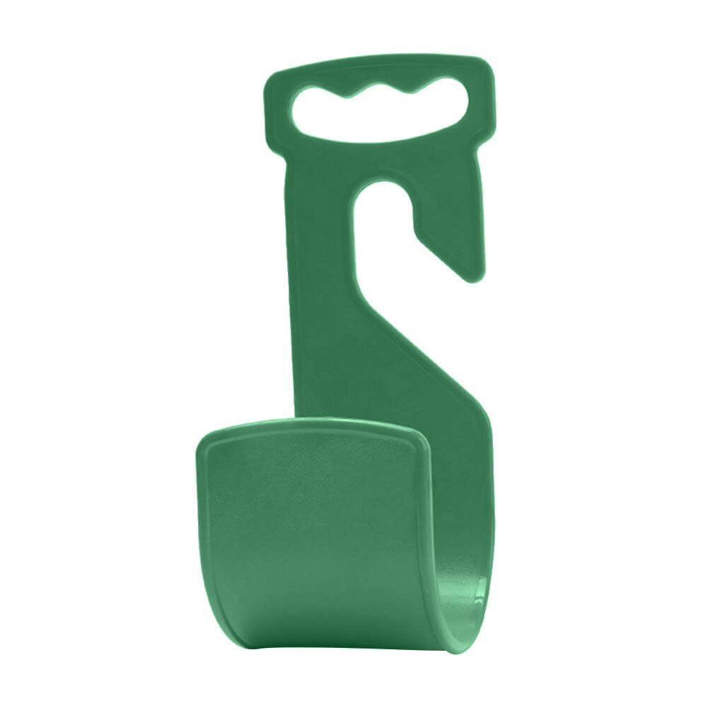 Garden Plastic Pipe Reel Hook Hanger Wall Mounted Holder Irrigation Shower Nozzle Telescopic Hose Storage Rack for any size hose: Green