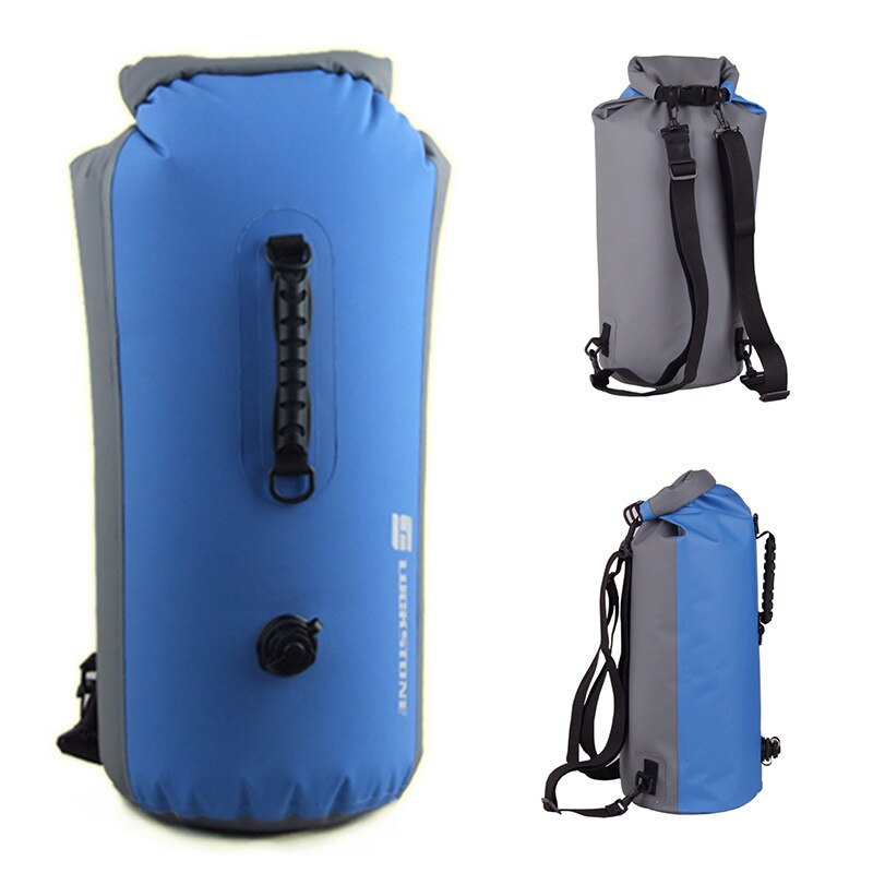 60L Grote Professionele Zwemmen Waterdichte Rugzak Rafting Opslag Dry Bag Met Verstelbare Riem Haak Drifting Duiken Dry Bag