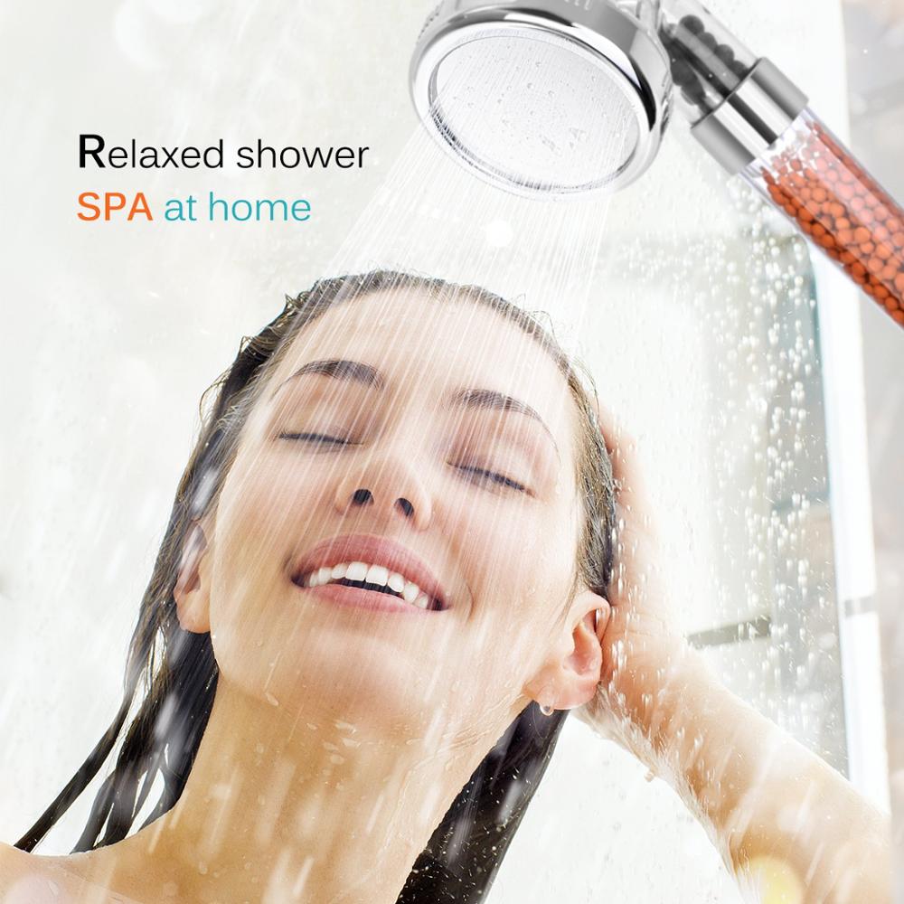 Healthy Negative Ion Spa Filtered Shower Head