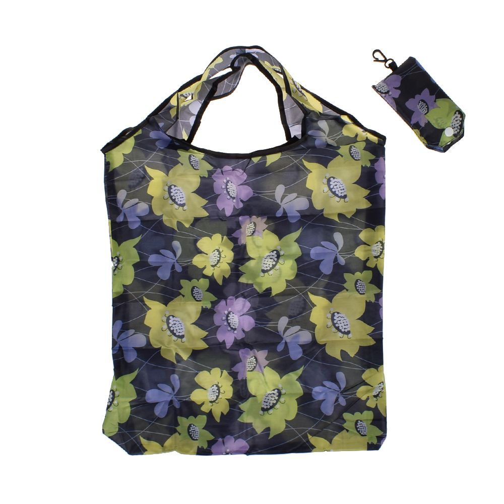 1 pc Draagbare opvouwbare boodschappentas Grote nylon zakken Dikke opvouwbare Waterdicht ripstop Schoudertas Handtas: Q