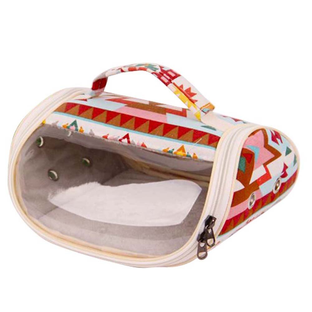 Portable Hamster Carrier Bag Comfortable Warm Carrier Handbag Small Zipper Pouch For Small Animals Hedgehogs, Sugar Gliders Guinea Pigs Squirrels