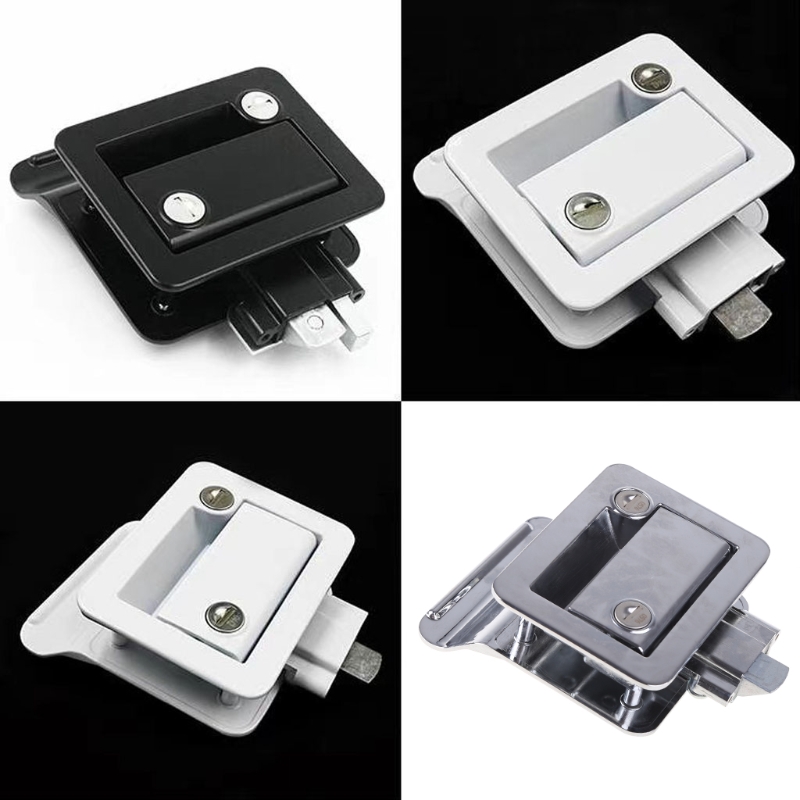 Caravan RV Travel Trailer Entry Door Lock Camper Door Latch Handle with Keys Secure for Camper Travel Trailer
