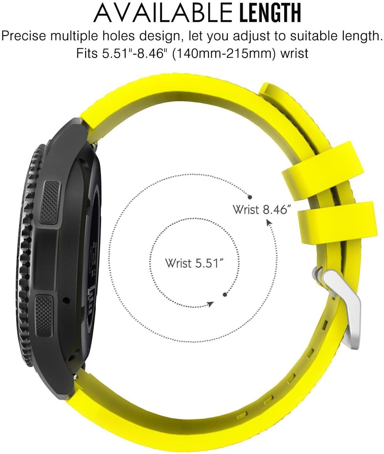 Correa para Samsung galaxy watch 3 46mm Gear S3 Frontier amazfit bip/pulsera activa 20/22mm correa de reloj Huawei watch gt 2/2e 42mm