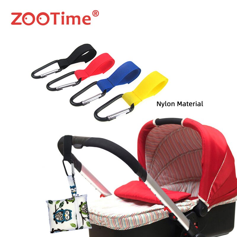 2 stks/partij 2Pcs Boodschappentas Kinderwagen Haak voor Rolstoel Wandelwagen Karabijnhaak Clip Kinderwagen Tas Haken
