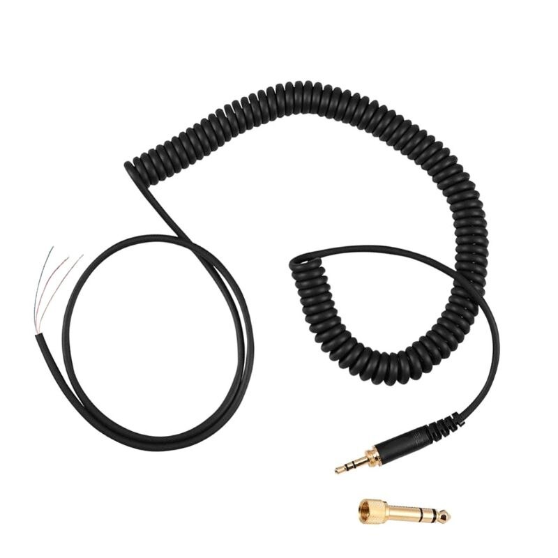 Ersatz Frühling Kabel Draht Stecker für Beyerdynamic DT 770 770Pro 990 990Pro Kopfhörer Zubehör