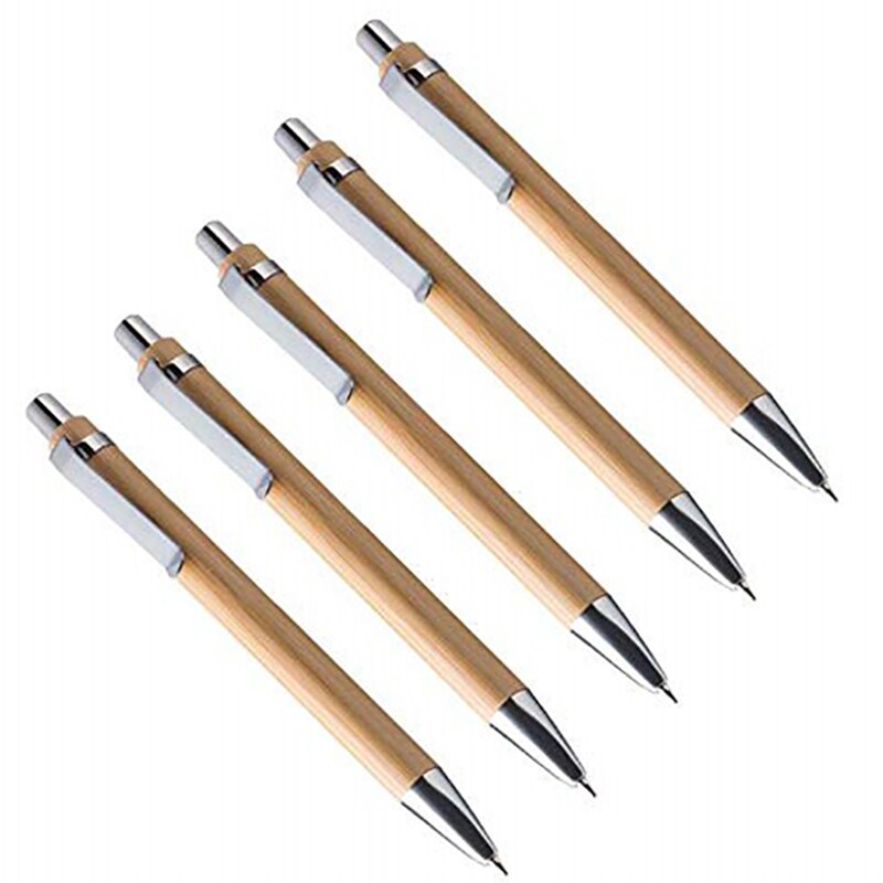 Ballpoint Pen Sets Bamboo Wood Writing Instrument (60 Pcs)