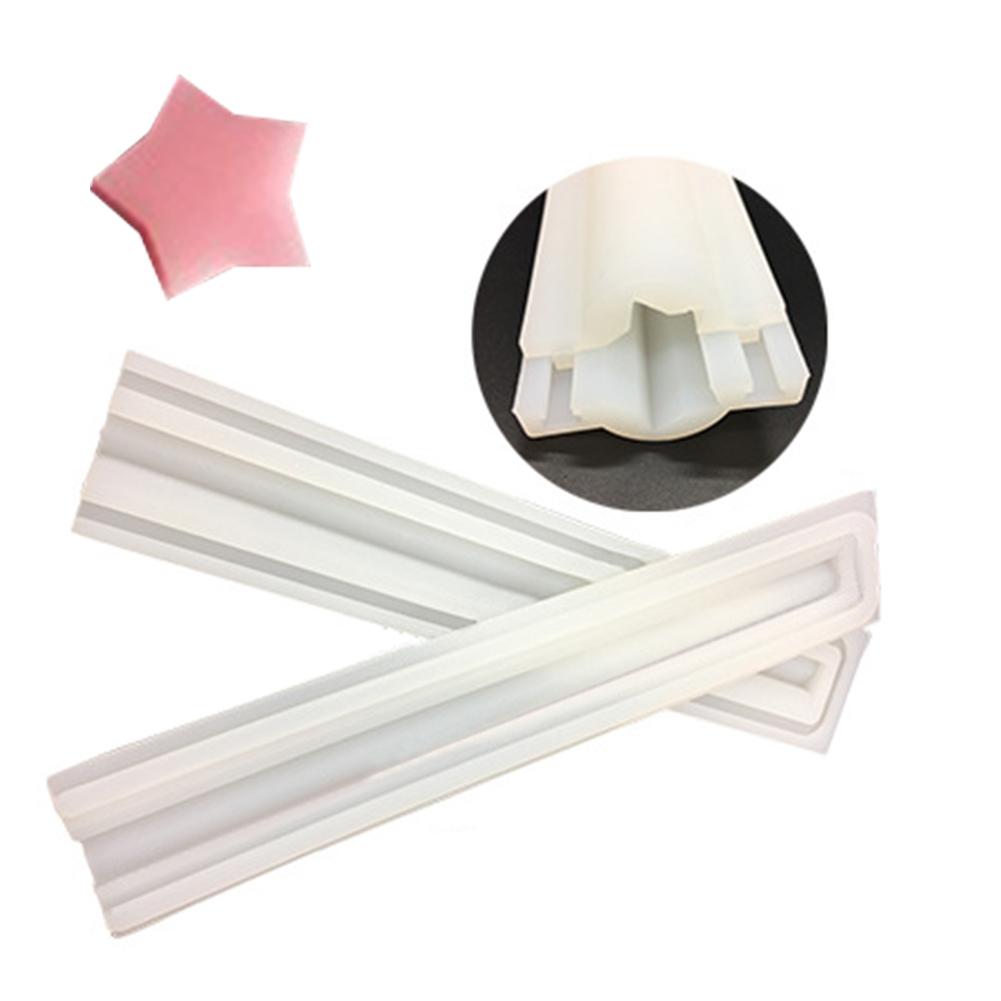 1KG 1000ml Rounded Hand Soap Tube Model Silicone Mold Long-Cylinder Cold Process Soap Dye: 7