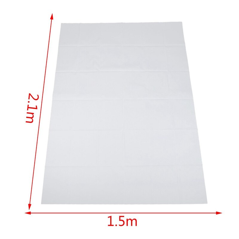 Top 5x7FT Vinyl Fotografie Achtergrond Foto Achtergrond, Gladde Witte