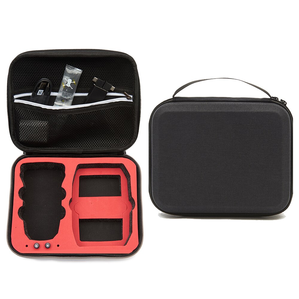 Dji Mavic Mini 2 Tas Draagbare Mini Draagtas Handtas Koffer Schouder Doos Voor Dji Mavic Mini 2 Case Drone accessoires: B-Red Inner