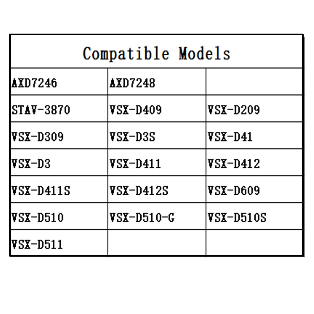 remote control For PIONEER AV receiver remote control AXD7247 Replace The VSX-D510 VSX-D209 VSX-D409
