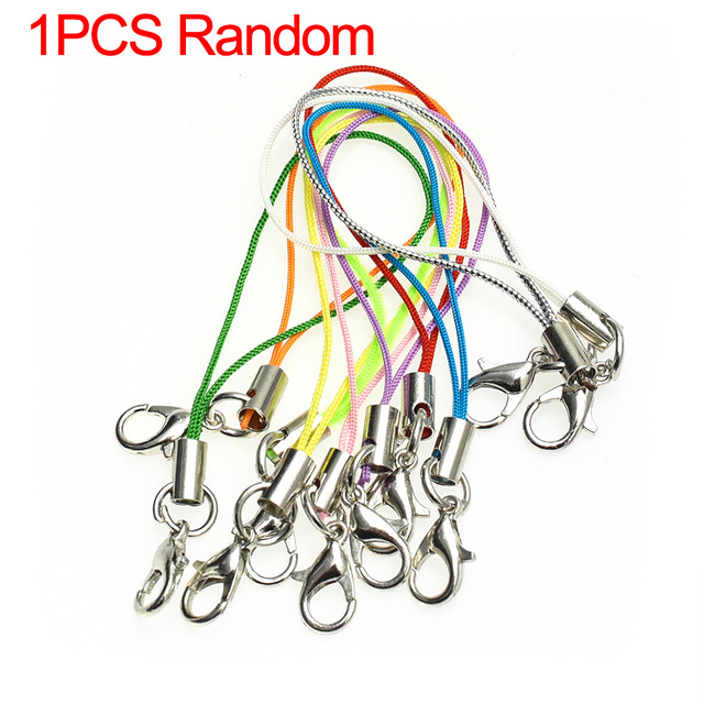 1/30 sztuk smycz na nadgarstek do telefonu komórkowego smycz Lariat sznury zapięcie karabińczykowe liny breloki haki pasek do telefonu komórkowego ciąg: Niebieski/zielony